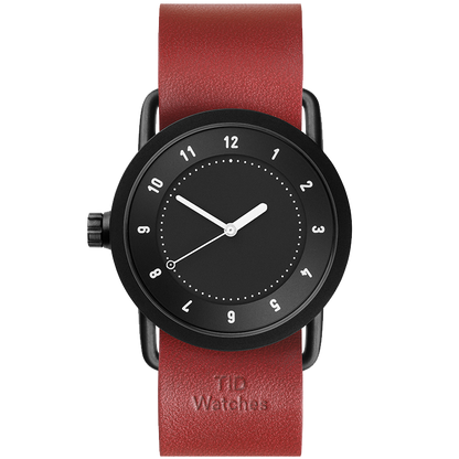 TID No.1 Black Dial / Black Leather Wristband / Black Buckle