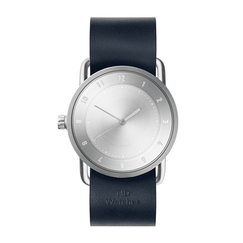 TID No.2 36mm Steel Dial / Navy Leather Wristband