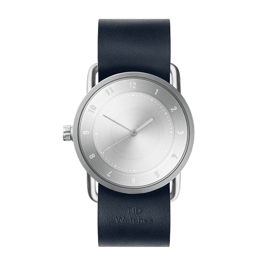 TID No.2 36mm Steel Dial / Navy Leather Wristband