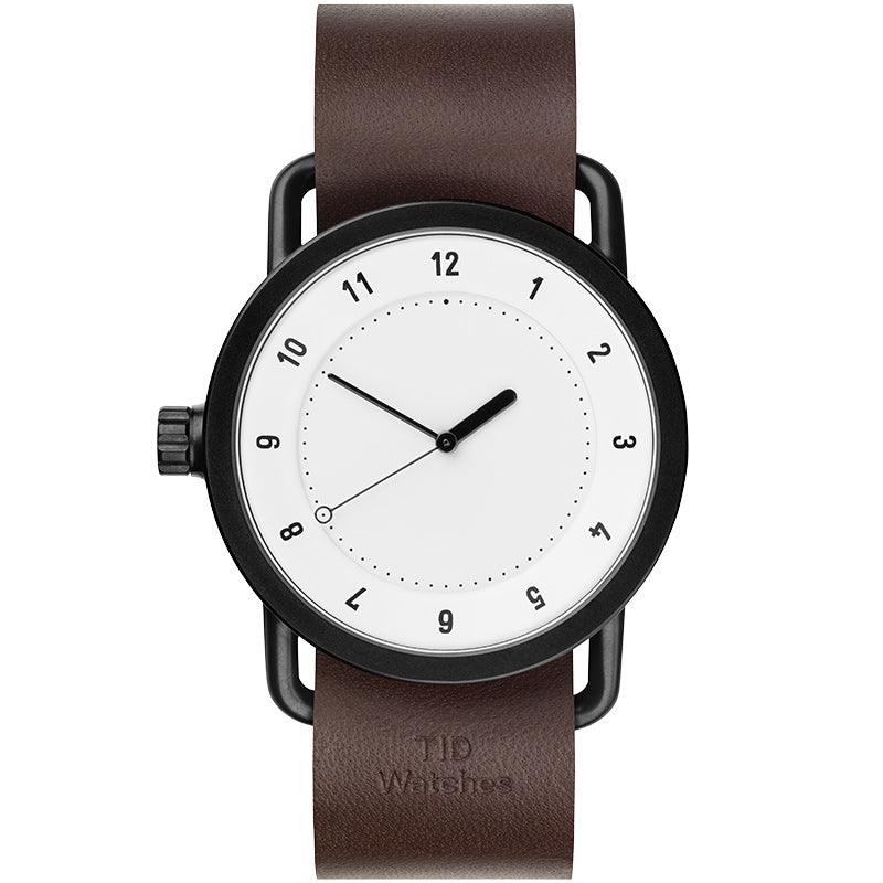 TID No.1 White Dial / Black Nylon Strap / Black Buckle - TID WATCHES