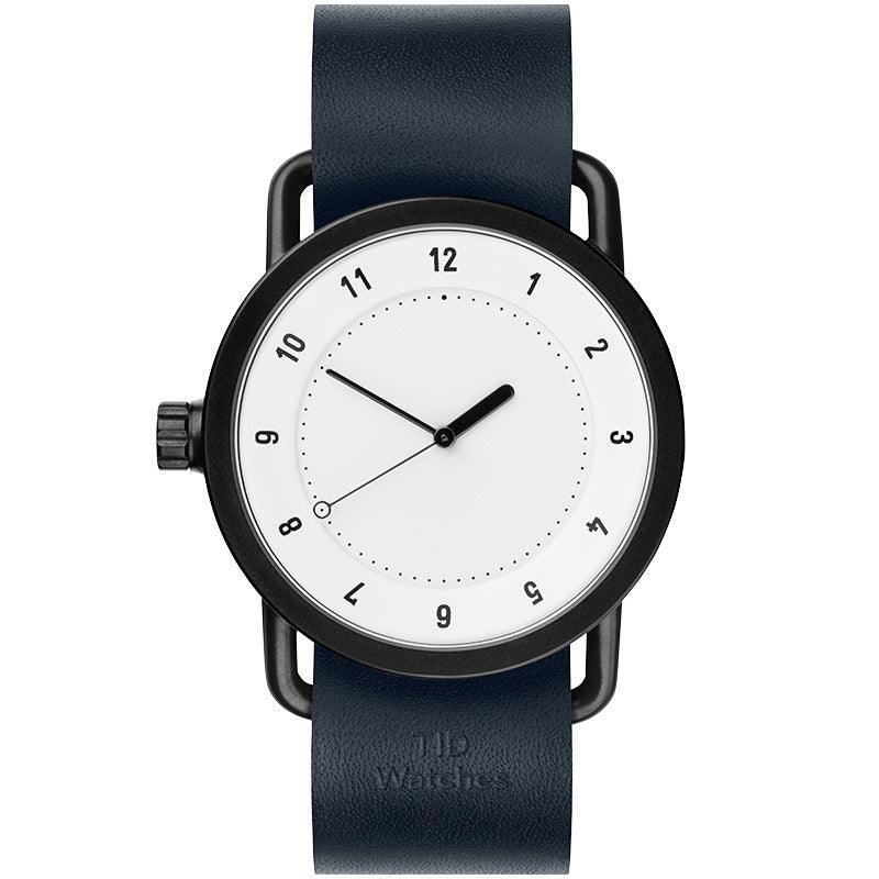 TID No.1 White Dial / Black Nylon Strap / Black Buckle - TID WATCHES