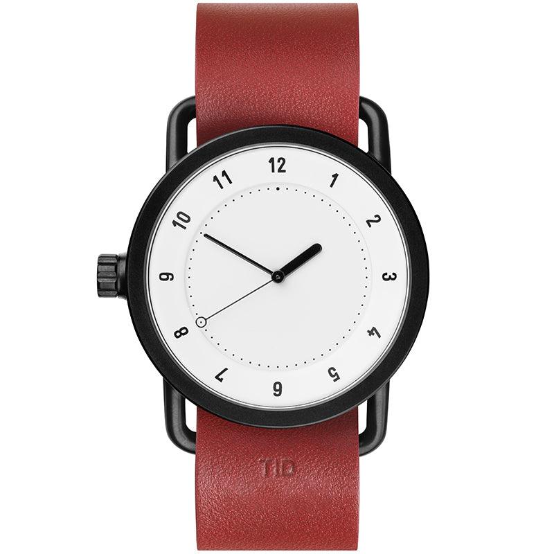 TID No.1 White Dial / Black Nylon Strap / Black Buckle - TID WATCHES