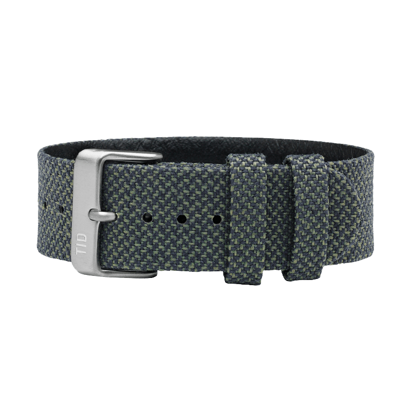 Pine Twain Strap with Black / Steel / Gold Buckle