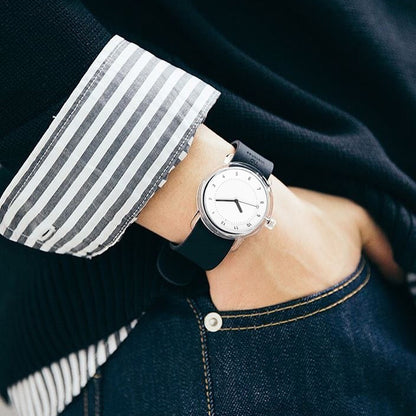 TID No.3 Bundle - 38mm White/1 Watch, 5 Straps: A New Look Every Day