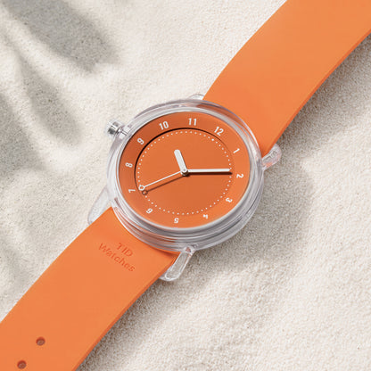 TID No.3 Lightweight Watch  38mm — Orange
