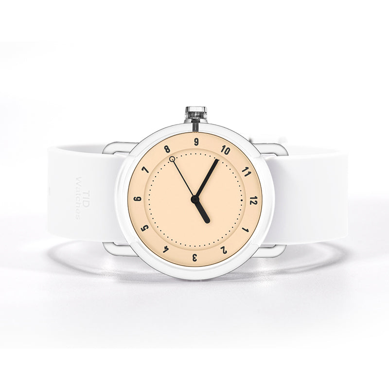 TID No.3 TR90 38mm Pink / Pink Silicone Strap / Transparent Buckle