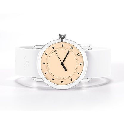 TID No.3 TR90 38mm Pink / Pink Silicone Strap / Transparent Buckle