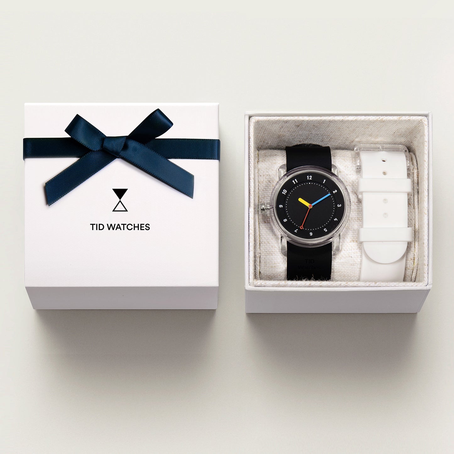 TID No.3 Watch 38mm Builders Club Edition Black / Silicone Strap / Transparent Buckle