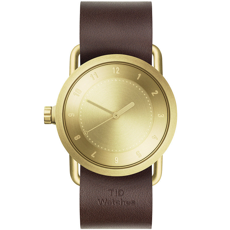 TID No.1 Gold Dial / Black Nylon Strap / Gold Buckle