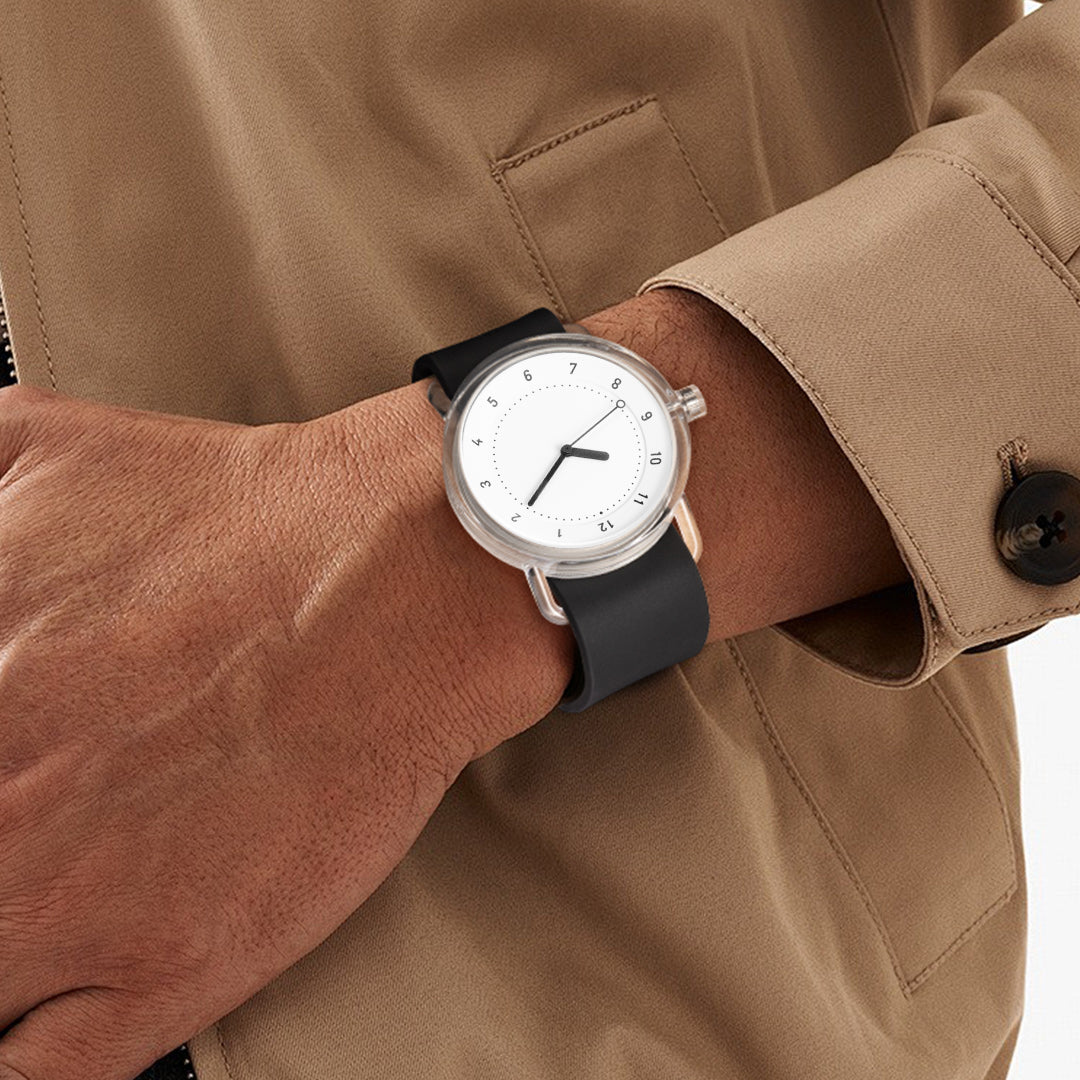 TID No.3 Bundle - 38mm White/1 Watch, 5 Straps: A New Look Every Day