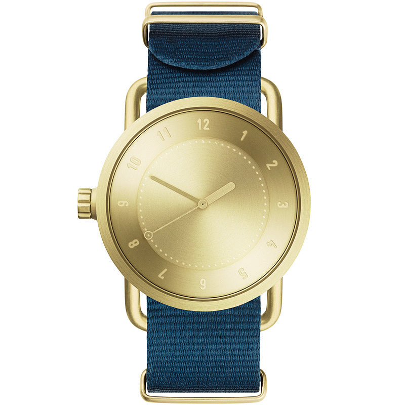 TID No.1 Gold Dial / Black Nylon Strap / Gold Buckle