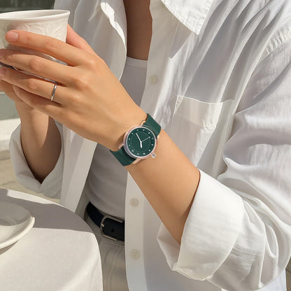 Nr. 3 TR90 38 mm grünes/grünes Silikonarmband