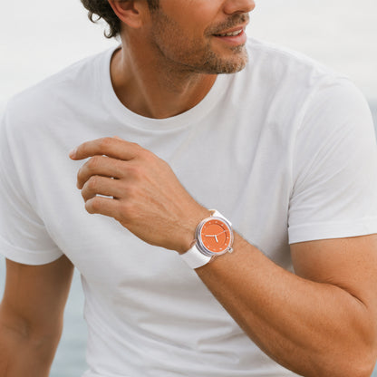 TID No.3 Lightweight Watch  38mm — Orange