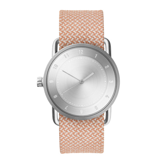 TID No.2 Steel Dial /Salmon Twain Strap