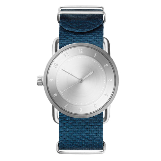 TID No.2 Steel Dial /Blue Nylon Strap