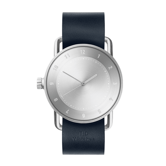 TID No.2 40mm Steel Dial / Navy Leather Wristband