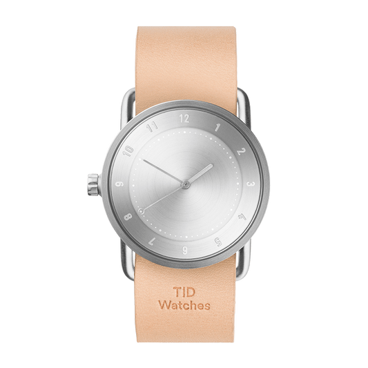 TID No.2 36mm Steel Dial / Natural Leather Wristband